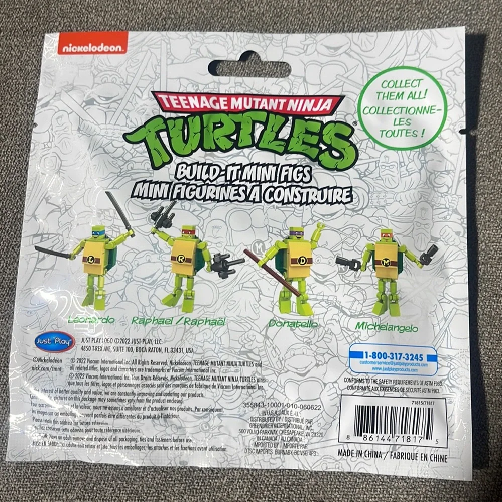 🐢🐢 TMNT Build It mini Figures🐢🐢